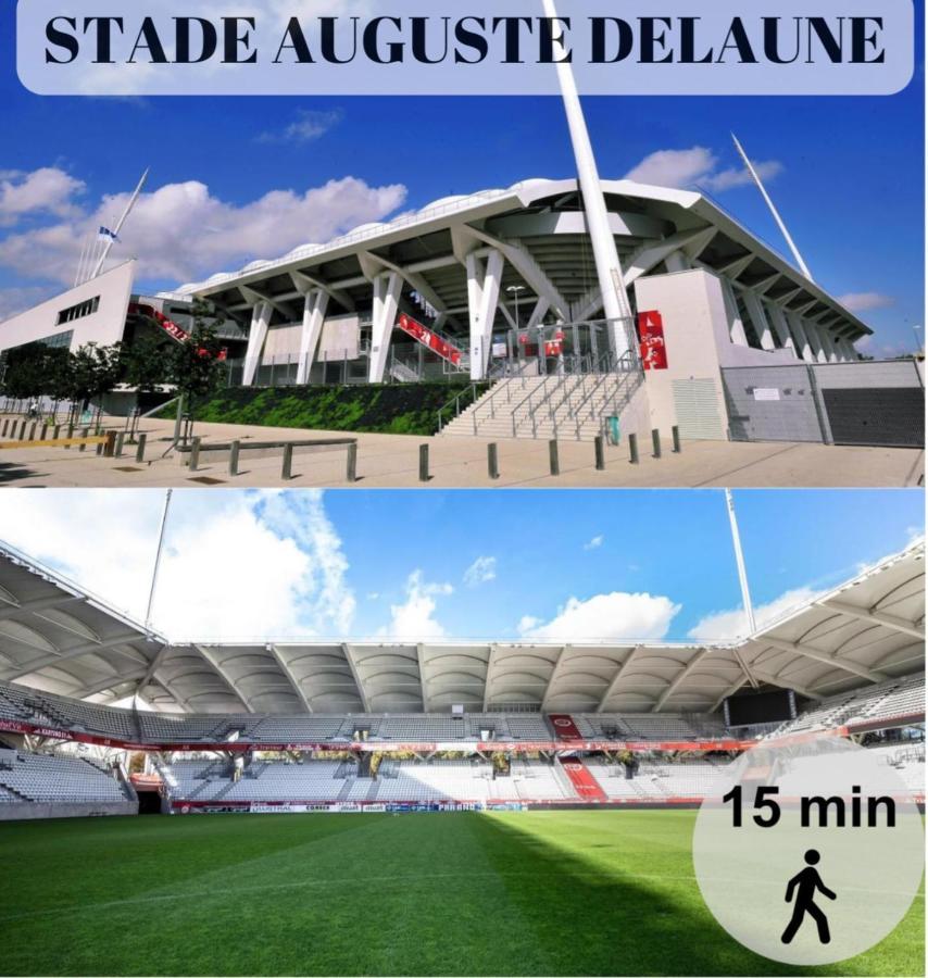 Le Cocon De Reims /Wifi/Commerce /Av De Paris Exteriör bild