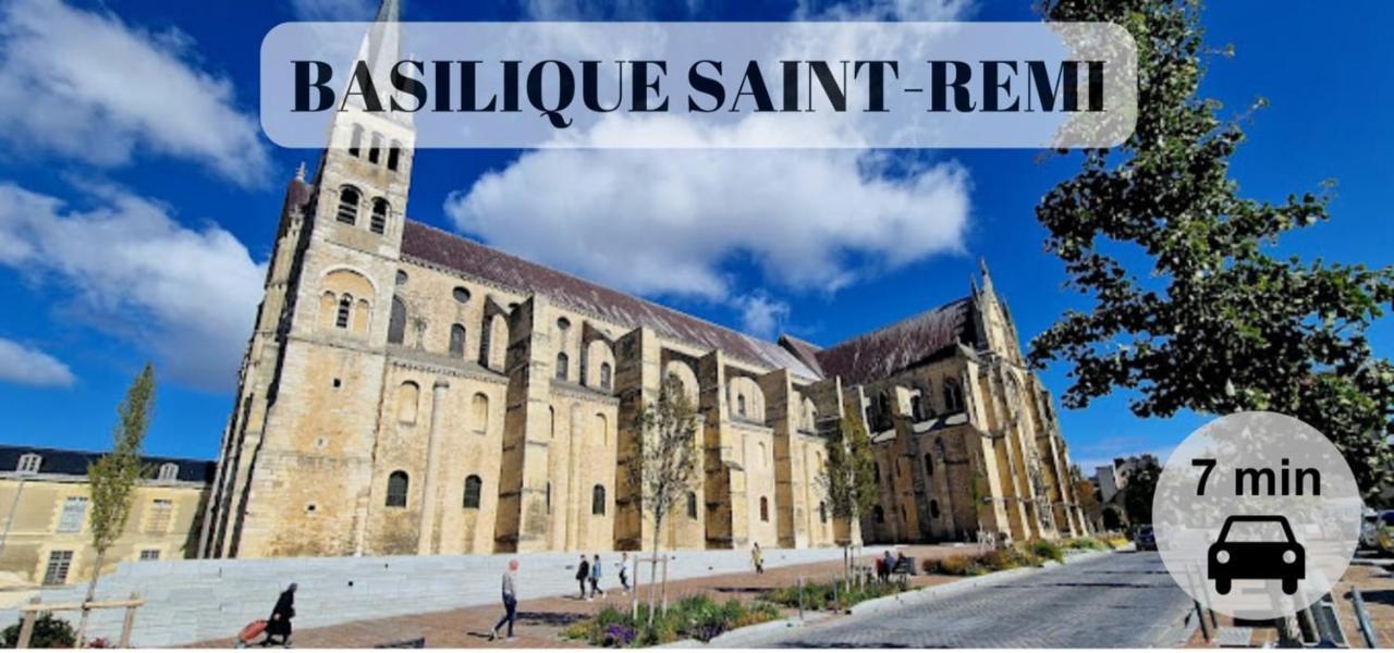 Le Cocon De Reims /Wifi/Commerce /Av De Paris Exteriör bild